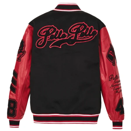 pelle pelle,pelle pelle red and black varsity jacket,pelle pelle store,pelle pelle leather jacket,black leather jackets,leather jacket,pelle pelle