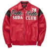 pelle pelle, pelle pelle soda club plush red jacket,pelle pelle store,pelle pelle leather jacket,black leather jackets,leather jacket,pelle pelle