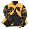 pelle pelle, pelle pelle varsity yellow and black jacket,pelle pelle store,pelle pelle leather jacket,black leather jackets,leather jacket,pelle pelle