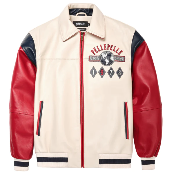 Pelle Pelle Famous Soda Club Plush jacket view 2
