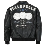 pelle pelle, pelle pelle world tour black plush jacket,pelle pelle store,pelle pelle leather jacket,black leather jackets,leather jacket,pelle pelle