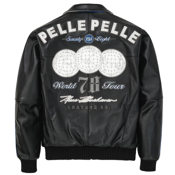 Pelle Pelle World Tour Black Plush Jacket