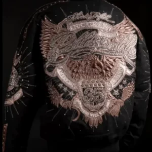 Pelle Pelle Anniversary Black Woolen Jacket view 1