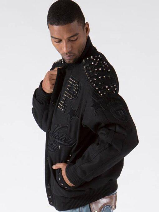 pelle pelle,pelle pelle anniversary studded men jacket,pelle pelle store,pelle pelle leather jacket,black leather jackets,leather jacket,pelle pelle