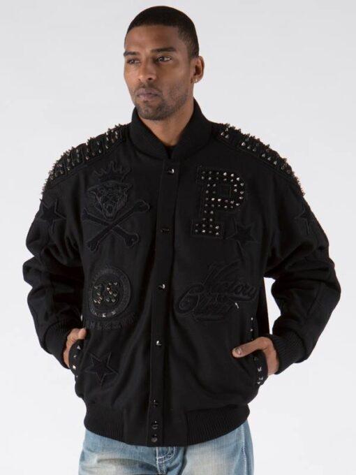 pelle pelle,pelle pelle anniversary studded men jacket,pelle pelle store,pelle pelle leather jacket,black leather jackets,leather jacket,pelle pelle