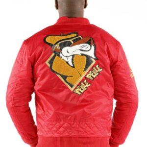 Pelle Pelle Cool Cat Flight Red Jacket view 1