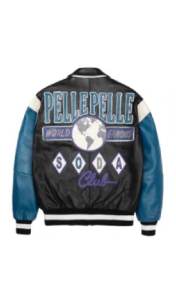 Pelle Pelle Famous Soda Club Plush Jacket
