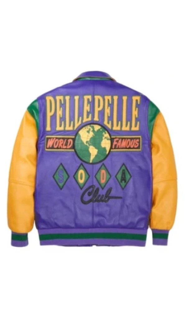 Pelle Pelle Famous Soda Club Plush Jacket