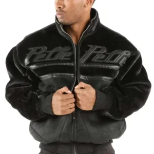 Pelle Pelle Mens Black Jacket view 1