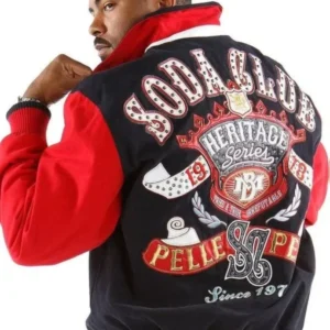 Pelle Pelle Mens Bomber Jacket | Black Jacket