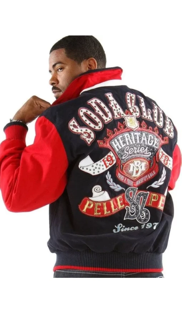 Pelle Pelle Mens Bomber Jacket | Black Jacket