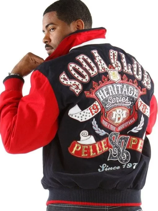 Pelle Pelle Mens Bomber Jacket | Black Jacket