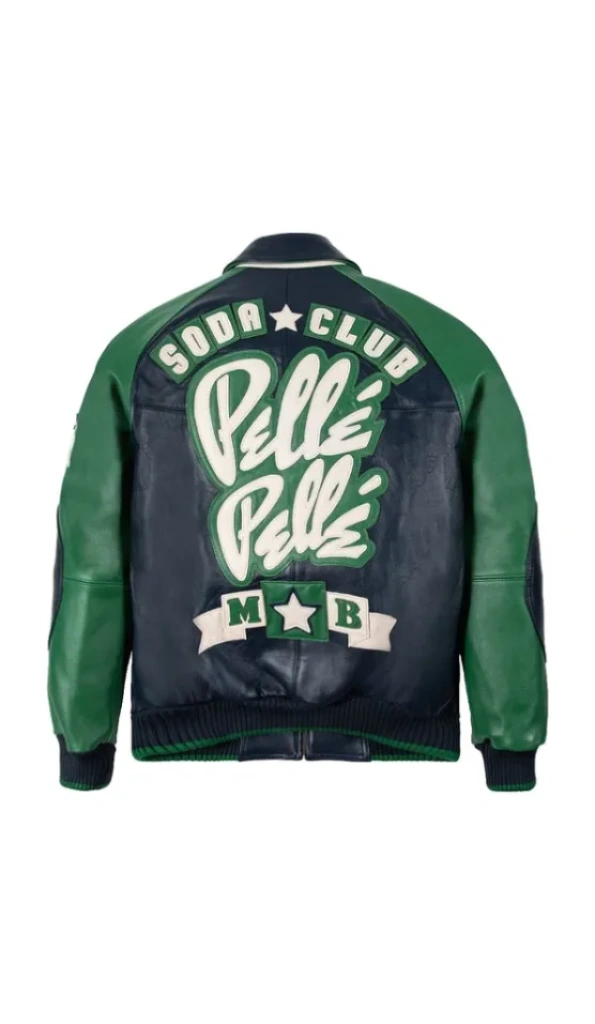 Pelle Pelle Soda Club Green Black Jacket