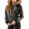 pelle pelle black hood leather jacke, pelle pelle store, pelle pelle jacket, black leather jacket