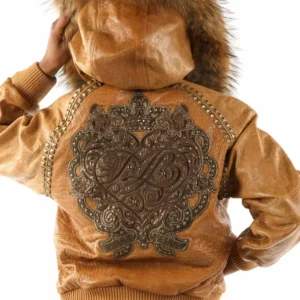 Pelle Pelle Ornate Heart Leather Jacket