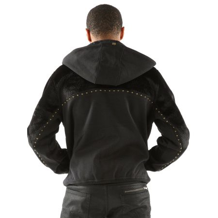 pelle pelle ornate hoodie, pelle pelle store, pelle pelle jacket, black wool jacket