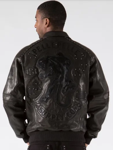 Pelle Pelle Supply Co. Black Leather Jacket