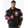 Pelle Pelle Supply Co. Wool Black Plum Jacket