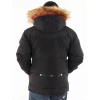 pelle pelle pinnacle black coat, pelle pelle store, pelle pelle jacket, black wool jacket