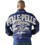 pelle pelle players blue leather jacket , pelle pelle store, pelle pelle jacket, blue leather jacket