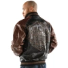 pelle pelle premium brown leather jacket, pelle pelle store, pelle pelle jacket, brown leather jacket