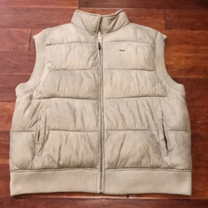 Pelle Pelle Premium White Puffer Vest