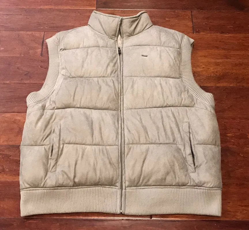 Pelle Pelle Premium White Puffer Vest