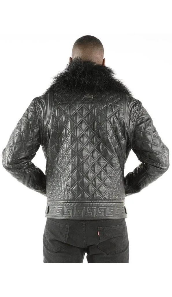 Pelle Pelle Quilted Black Biker Jacket