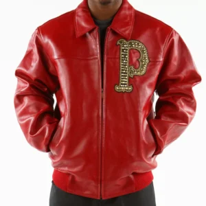Pelle Pelle Red Immortal Leather Jacket view 2