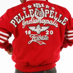 Pelle Pelle Red Tribute Wool Jacket