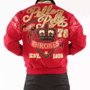 Pelle Pelle Red Thrones Wool Jacket