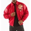 pelle pelle red thrones wool jacket, pelle pelle store, pelle pelle jacket, red wool jacket