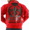 pelle pelle red king wool jacket, pelle pelle store, pelle pelle jacket, red wool jacket