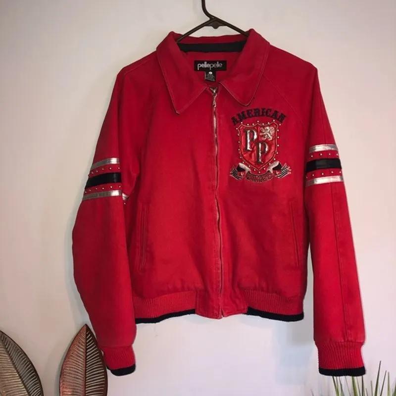Pelle Pelle Red Mens Jacket view 2