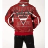 pelle pelle red soda club jacket, pelle pelle store, pelle pelle jacket, red leather jacket