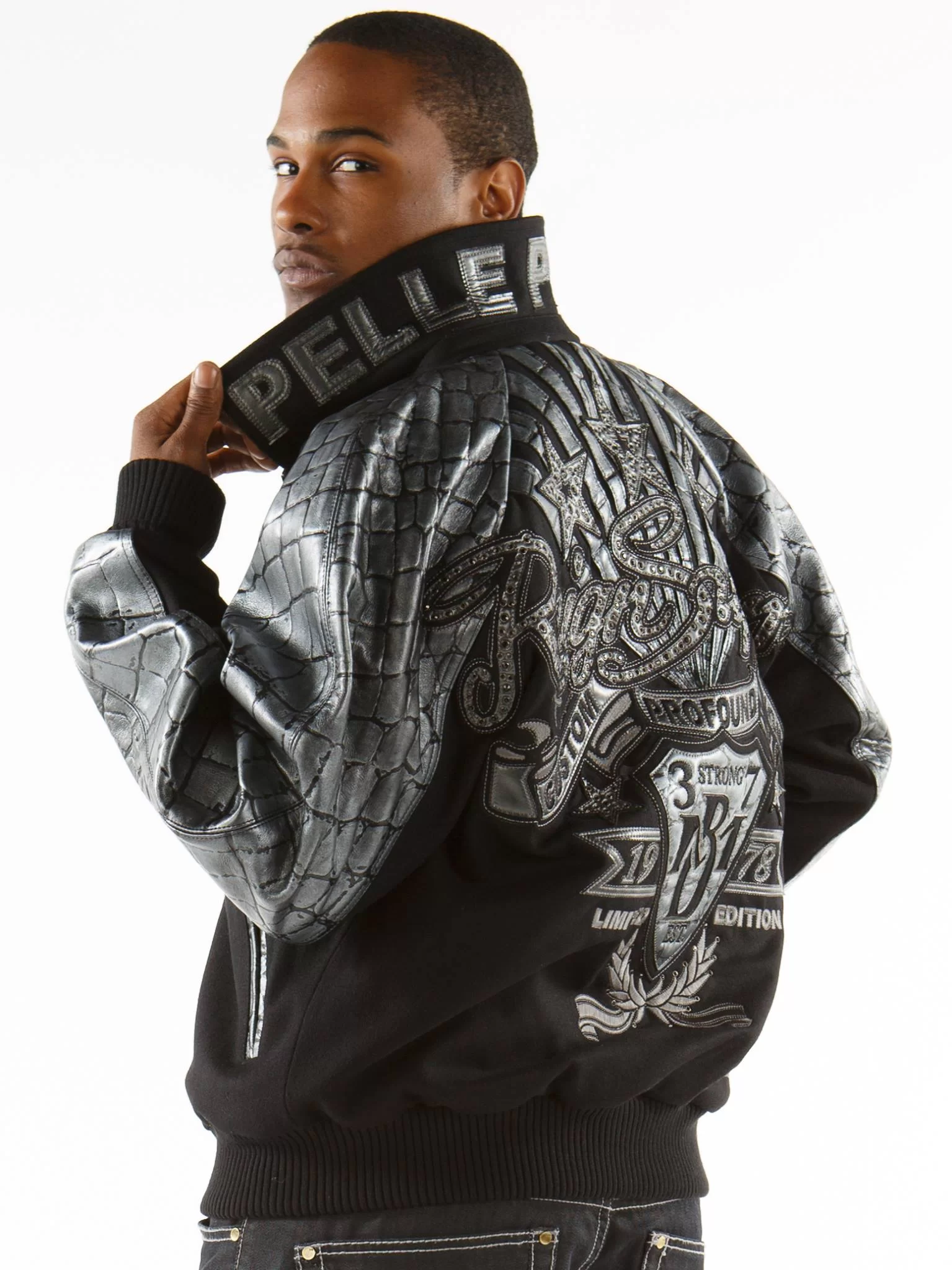 Pelle Pelle Reign Supreme Black Jacket