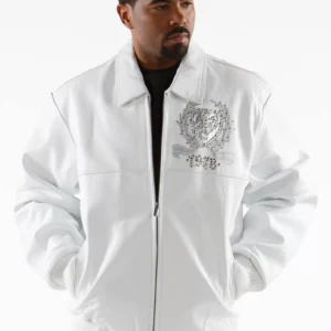 Pelle Pelle Supreme White Leather Jacket view 2