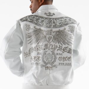 Pelle Pelle Supreme White Leather Jacket