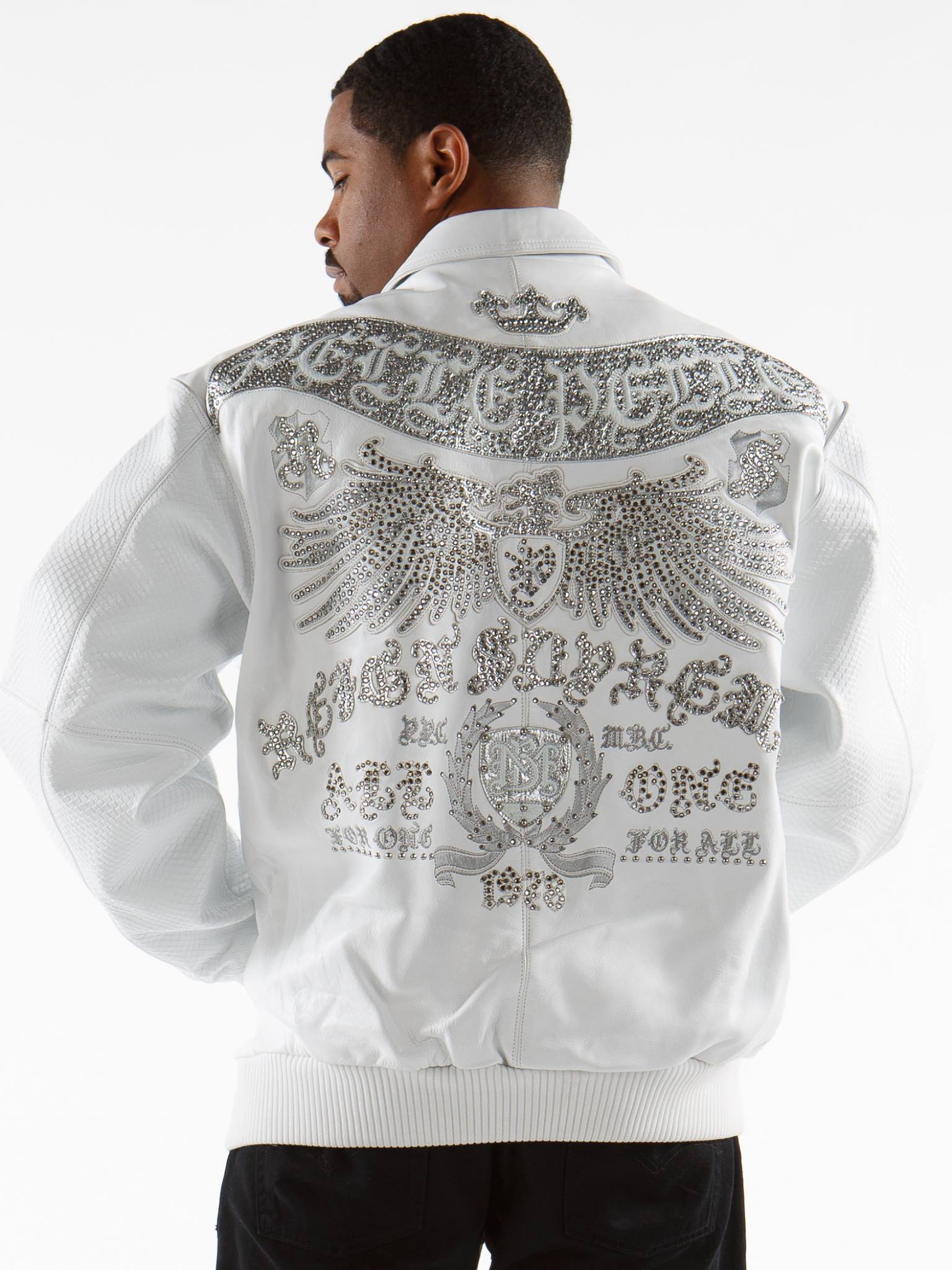 Pelle Pelle Supreme White Leather Jacket