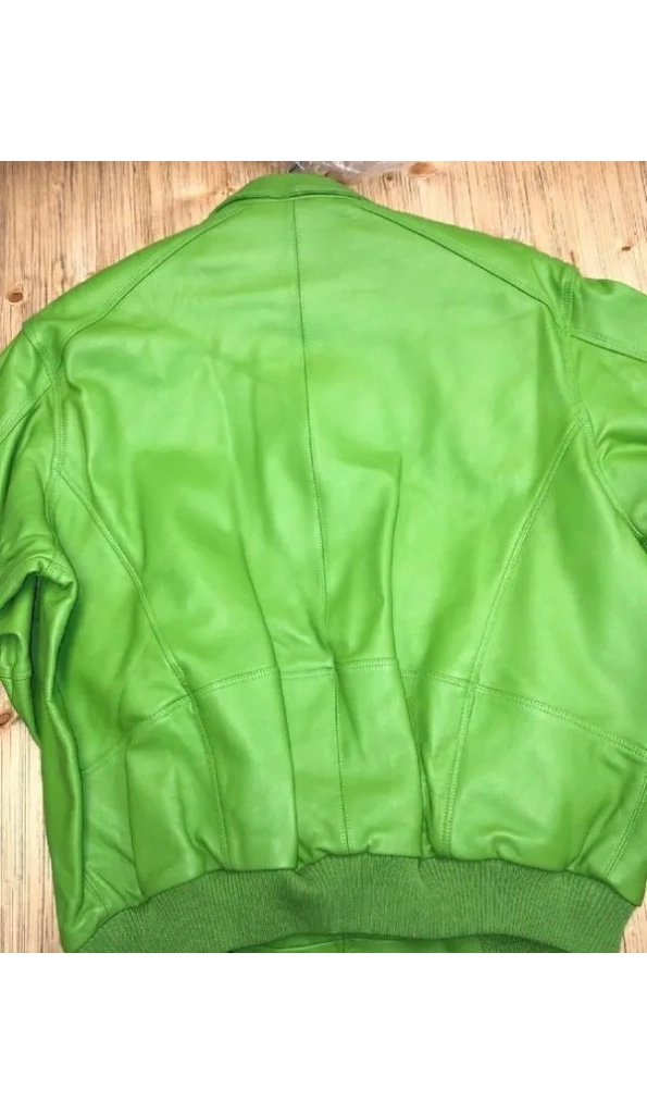 Pelle Pelle Rare Green Leather Jacket
