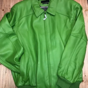 Pelle Pelle Rare Green Leather Jacket