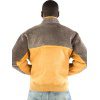 pelle pelle reverse fur yellow coat, pelle pelle store,yellow wool jacket