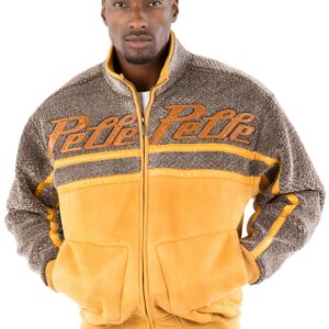 Pelle Pelle Reverse Fur Yellow Coat