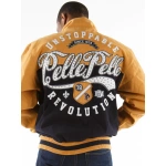 pelle pelle revolution yellow jacket, pelle pelle store,yellow jacket