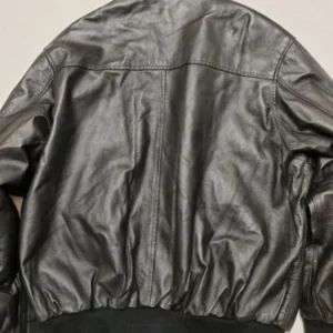 Pelle Pelle Shiny Black Leather Jacket view 2