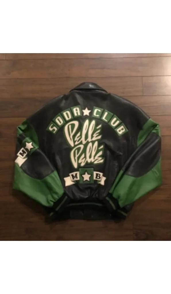 Pelle Pelle Green Leather Jacket
