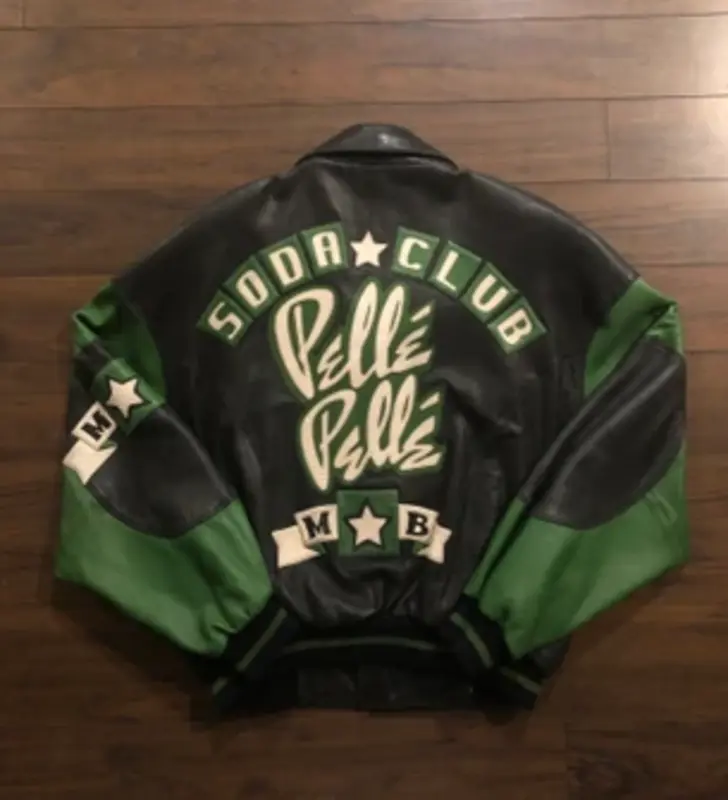 Pelle Pelle Green Leather Jacket
