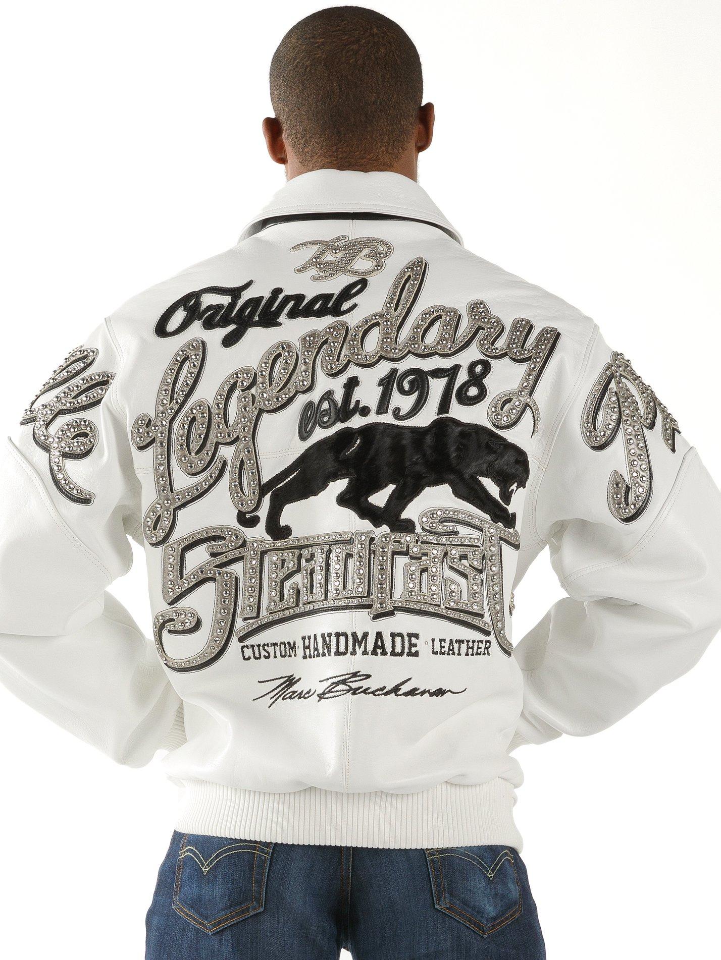 pelle pelle black panther white jacket, pelle pelle store,white leather jacket