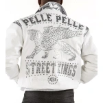 pelle pelle street king white wool jacket, pelle pelle store,white wool jacket