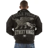 pelle pelle street kings black jacket, pelle pelle store,black wool jacket